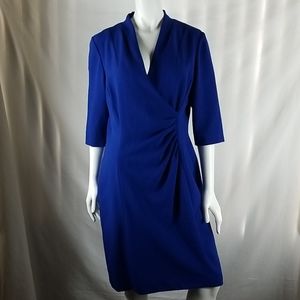 Tahari ASL 3/4 Sleeve Sheath Dress